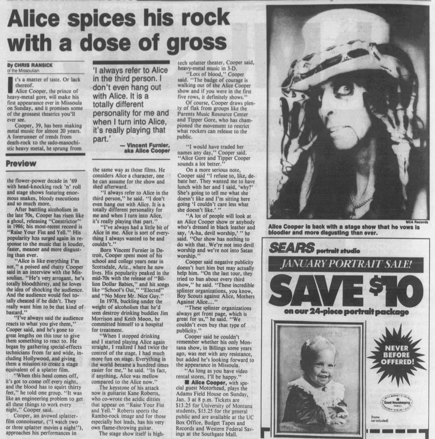 Alice Cooper - 1988
